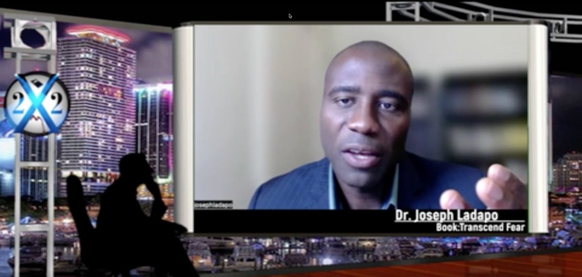 AlKapDC's tweet photo. Joseph Ladapo, the surgeon general of Florida, went on QAnon show X22 Report, where he tried to cast doubt on the safety of COVID vaccines. https://t.co/Wy0oSSwGjD