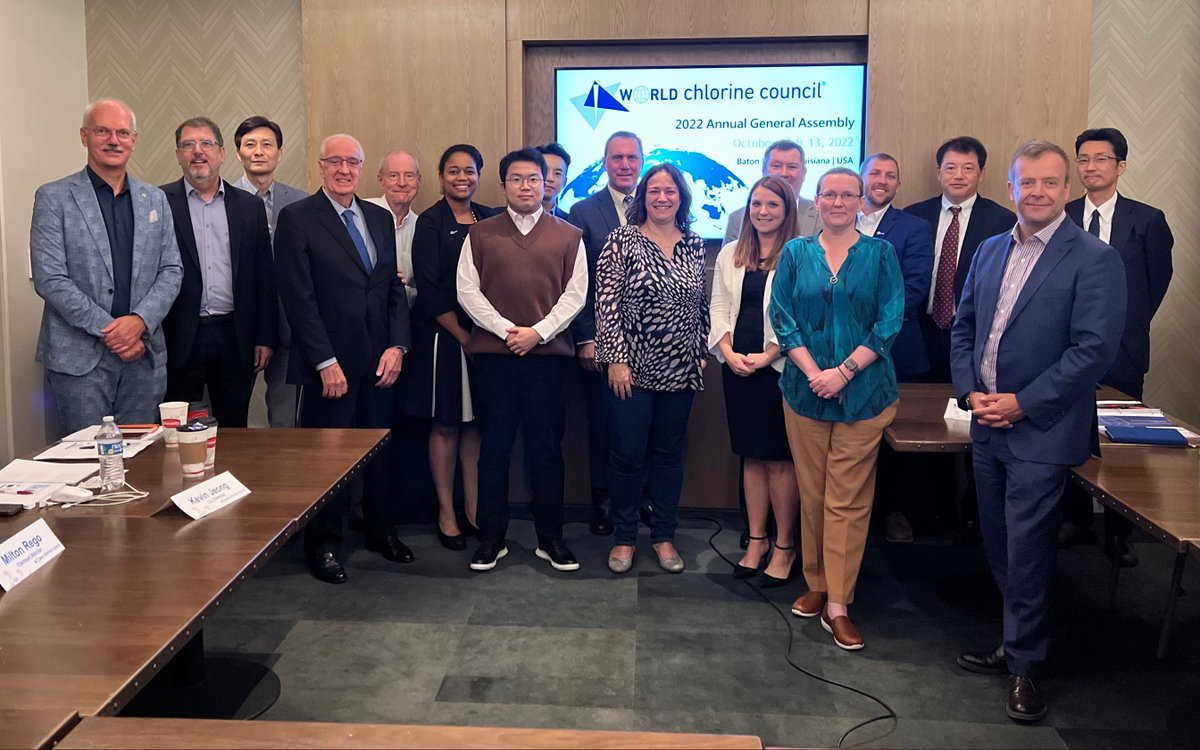 TheChlorineINST's tweet photo. In Oct, CI &amp; ACC staff took a trip to Baton Rouge, LA for the WCC Annual Meeting. WCC brings together national and regional trade associations, along with their member companies to promote best safety practices and the benefits of chlor-alkali chemistry. https://t.co/SnbVOdqAeN