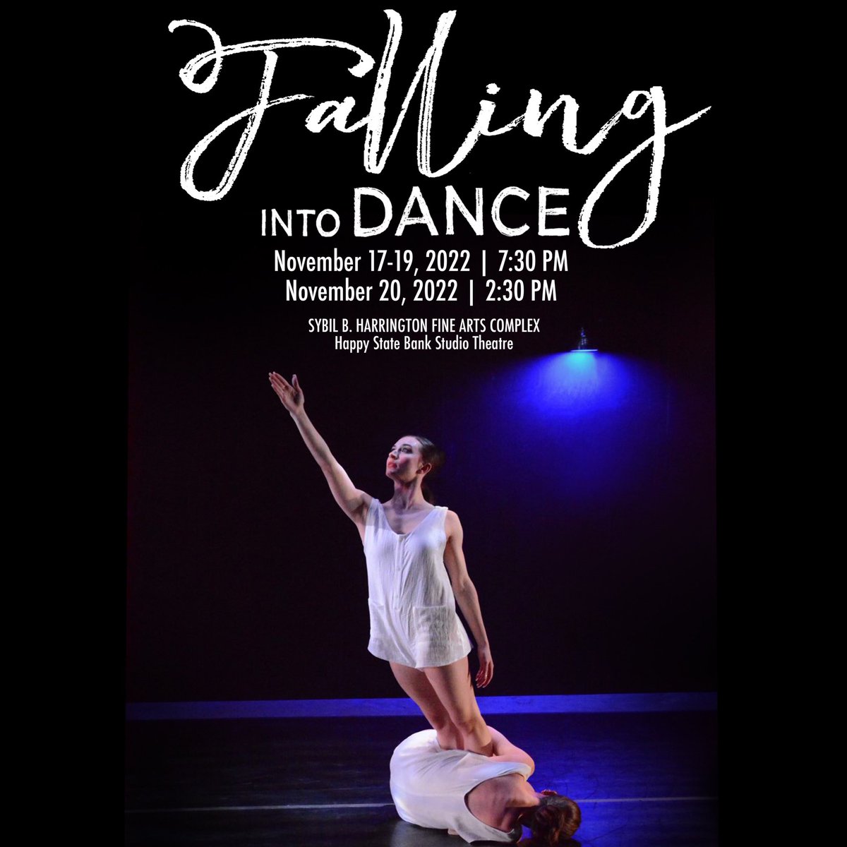 wtamudance's tweet photo. โข๐๐ฎ๐น๐น๐ถ๐ป๐ด ๐๐ป๐๐ผ ๐๐ฎ๐ป๐ฐ๐ฒโข
Nov. 17 - 19 โข 7:30 PM
Nov. 20 โข 2:30 PM
Sybil B. Harrington Fine Arts Complex
Happy State Bank Studio Theatre
Tickets go on sale starting Nov. 3rd!
#WTDance #BuffSoHard #wtdanceprogram #wtamudance #wtamu #wtatd https://t.co/udpvbYH1ZE