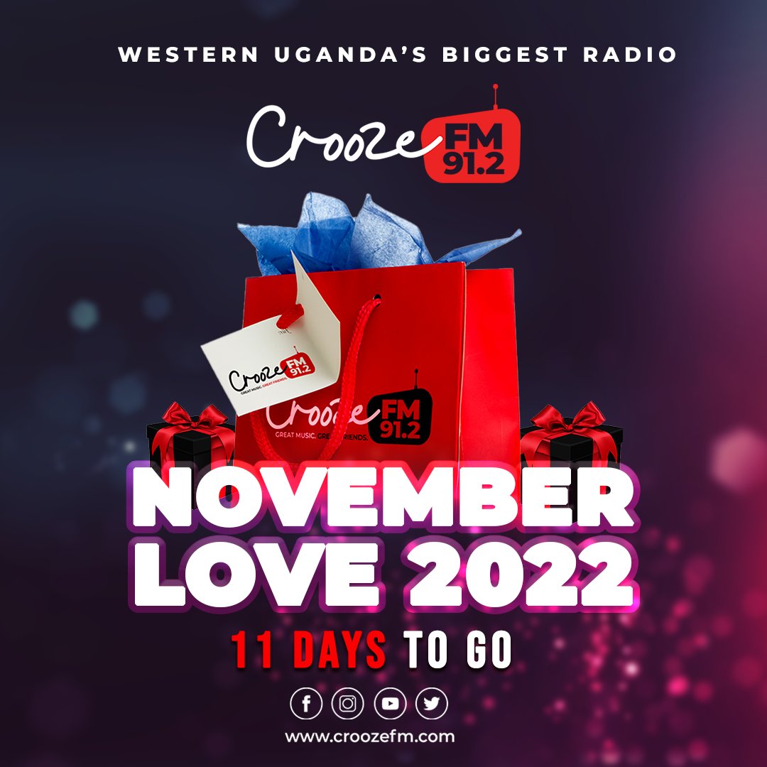 912CroozeFM's tweet image. We are again growing our family of presenters!

Record a-one-minute video in English or RR1 and send it to our Whatsapp number 0706 912 912 and you enter the draw for an audition! Hurry and apply today- fame is waiting for you!

#11DaysLeft 💖 #NovemberLove2022 😍🎶🎁