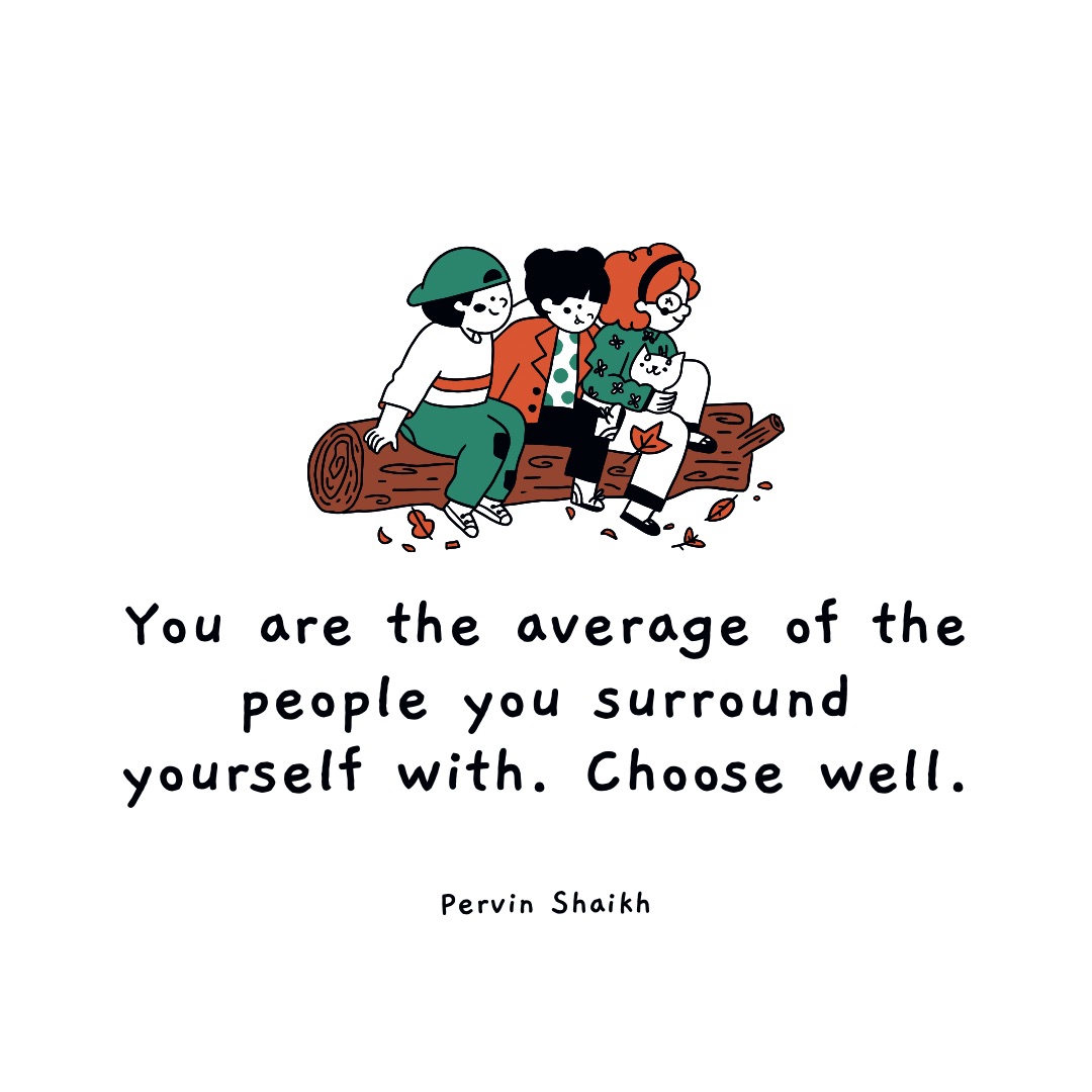Choose your tribe well. You are the average of the people you choose to surround yourself with. #AimHigh #makeyourownlane #entrepreneur #leadership #startup #successtrain #thursdaymotivation