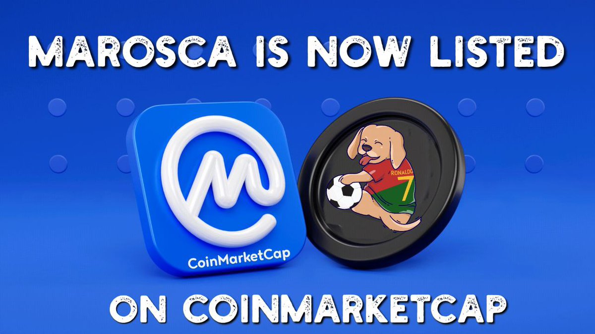 #Maroscainu is now listed on <a href="/CoinMarketCap/">CoinMarketCap</a> 

coinmarketcap.com/currencies/mar…