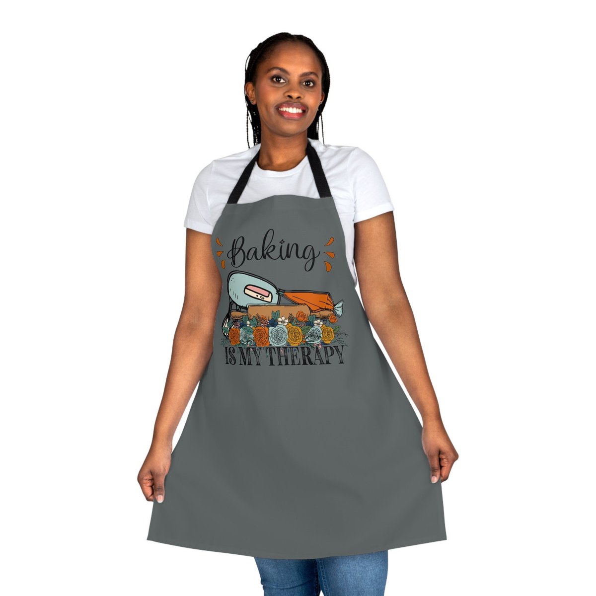 Excited to share the latest addition to my #etsy shop: Apron, Cooking Apron, Baking Apron, etsy.me/3yXIhka #gray #giftformom #giftfordad #giftforgrandma #giftforgrandpa #apronforfriends #apronformom #apronfordad #apronforwomen