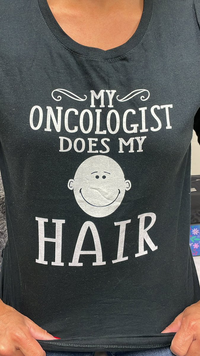 Some patients understand me. They really know why I’m an oncologist.  Only to be the one with the most hair in the office.