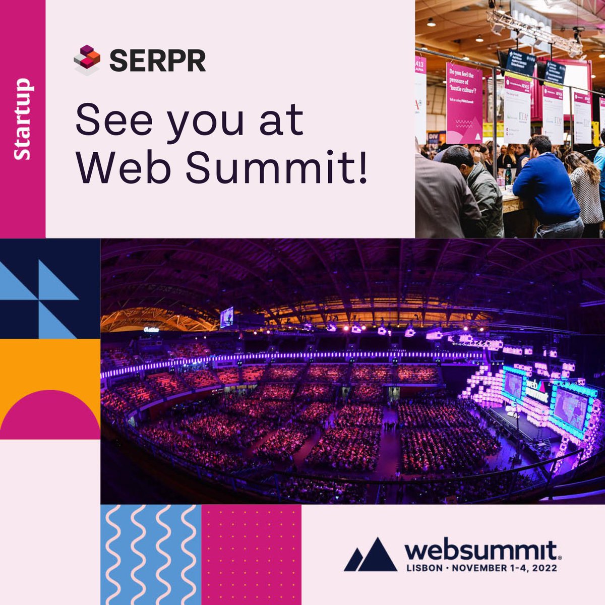 Get ready, #Lisbon – here we come! 🚀

We couldn’t be more excited to announce that we’re taking part in this year’s #startup ALPHA programme at <a href="/WebSummit/">Web Summit</a>, from November 1–4.  🤩

Make sure you let us know if you're coming too! 👋

#websummit2022 #websummit #startupshowcase