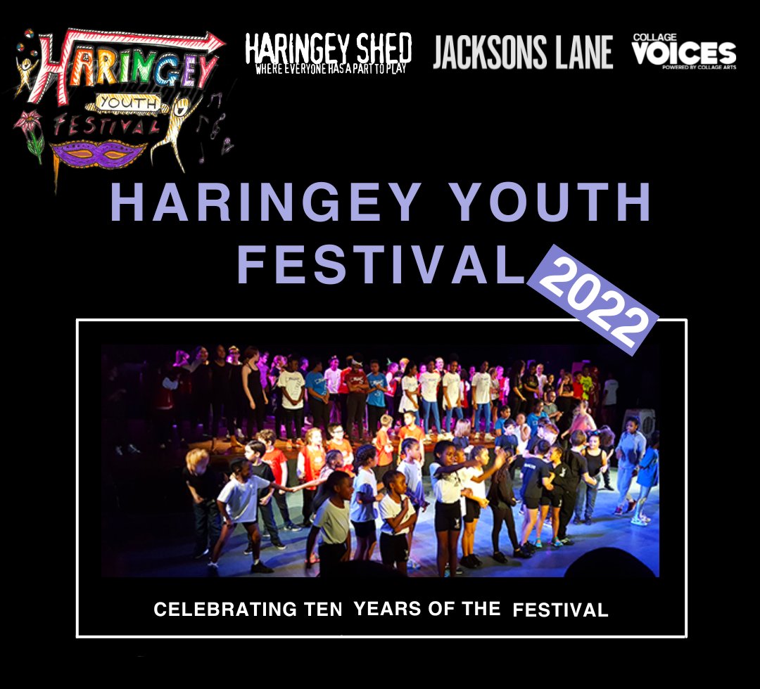 We are so proud to be hosting the 10th anniversary of the Haringey Youth Festival this year at Collage Arts on the 29th October!

We can't wait!!!!

#woodgreen #bringingustogether #haringeyyouthfestival #haringeyyouth