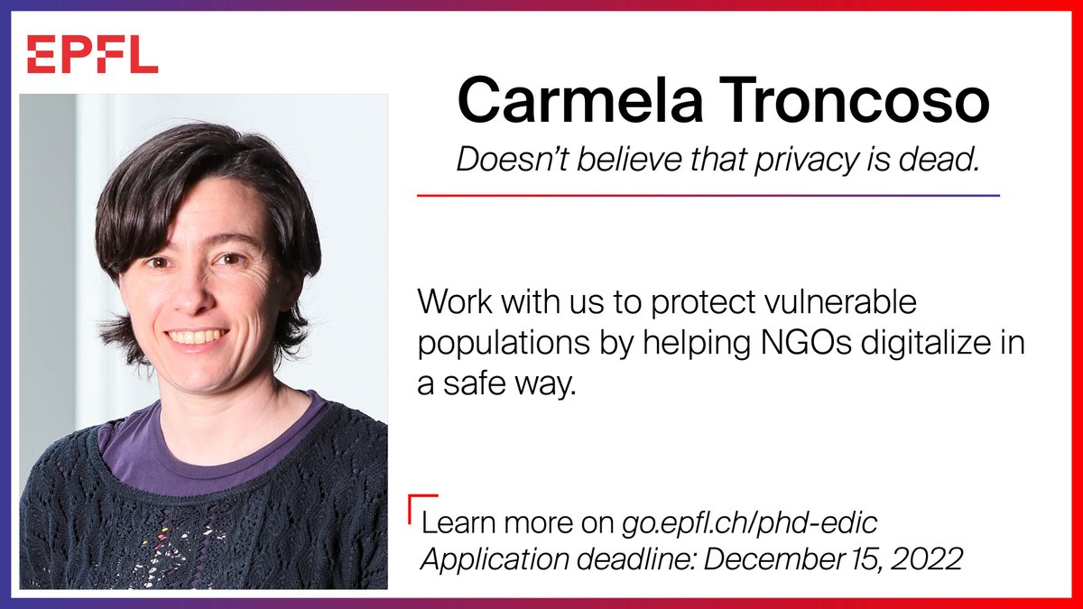 EPFL Computer and Communication Sciences tweet media