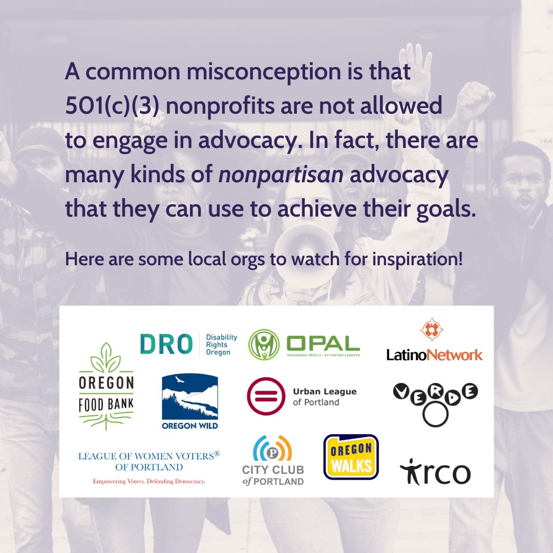 You’ve probably seen a lot of posts reminding you to vote lately, esp from nonprofits w/issues on the ballot they care about. And you may have thought “Can they do that? Aren't nonprofits supposed to stay out of elections &amp; politics.” The answer is yes/no: bolderadvocacy.org/resource/compa…