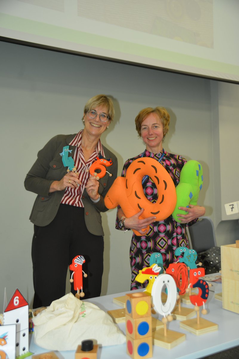 stranbelfast's tweet photo. Happy @mathsweek! Today we were delighted to welcome co-creator of 'Let's Visit Numberland!', Barbara Schindelhauer. Invited by Dr Pamela Moffett, Barbara presented two events to Nursery and Foundation Stage educators on how to use this resource to develop early number sense. https://t.co/dmnmStilsB