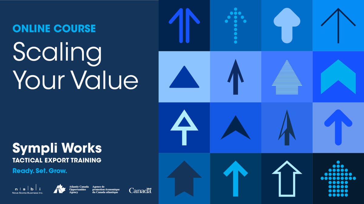InvestNS_'s tweet photo. Get the support you need to achieve your business goals with our new on-demand training.

The Scaling Your Value course offers tactical tools for success and growth – all available for you to learn on your own time: https://t.co/XjG4c3ic8f

@ACOACanada #ThinkExport #NSBusiness https://t.co/2AbOp0E42a