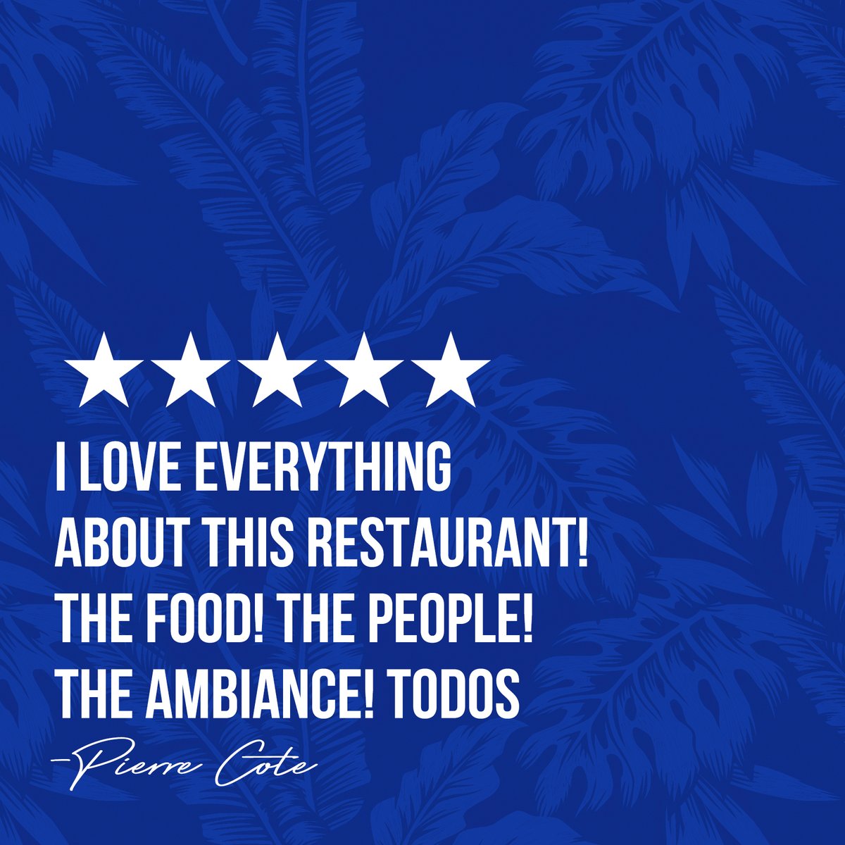 Another ⭐⭐⭐⭐⭐ Review! #MiamiRestaurant