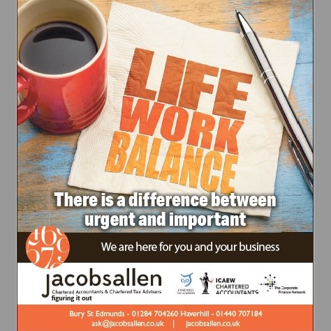 JacobsAllenTax's tweet photo. There is a difference between urgent and important
to learn more about how we can help you, contact our website or call us today

Jacobs Allen - Partners in your success
#Accountants #TaxAdvice #BusinessFinance #PersonalTax #LifeWorkBalance https://t.co/Kiz2TMKYZb
