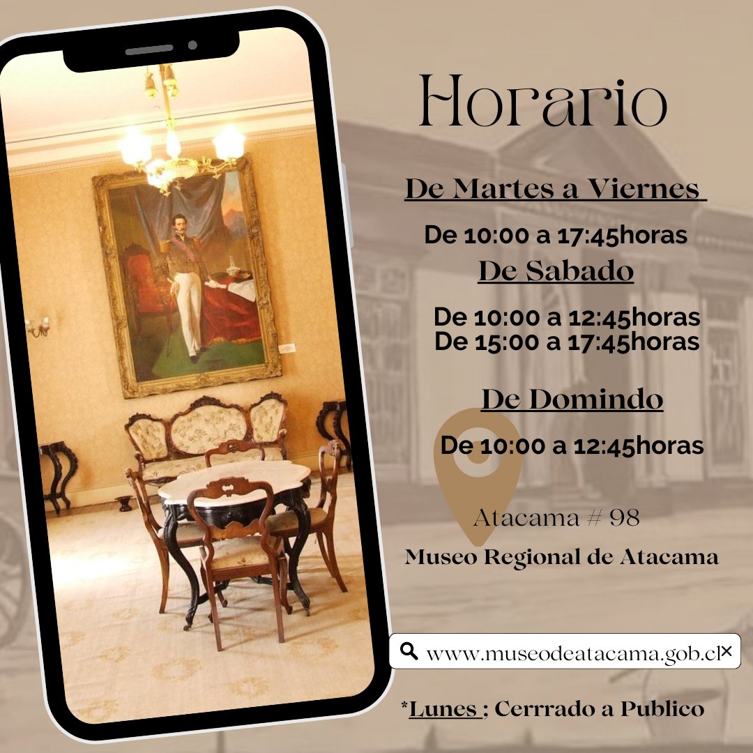 Museo Regional Atacama (@casamattamuseo) on Twitter photo 