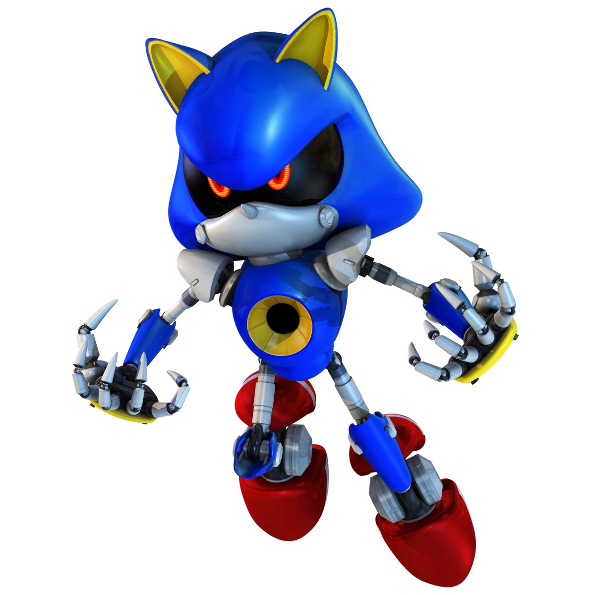 「I this pretty cool unused Metal Sonic re」|Nibroc.Rockのイラスト