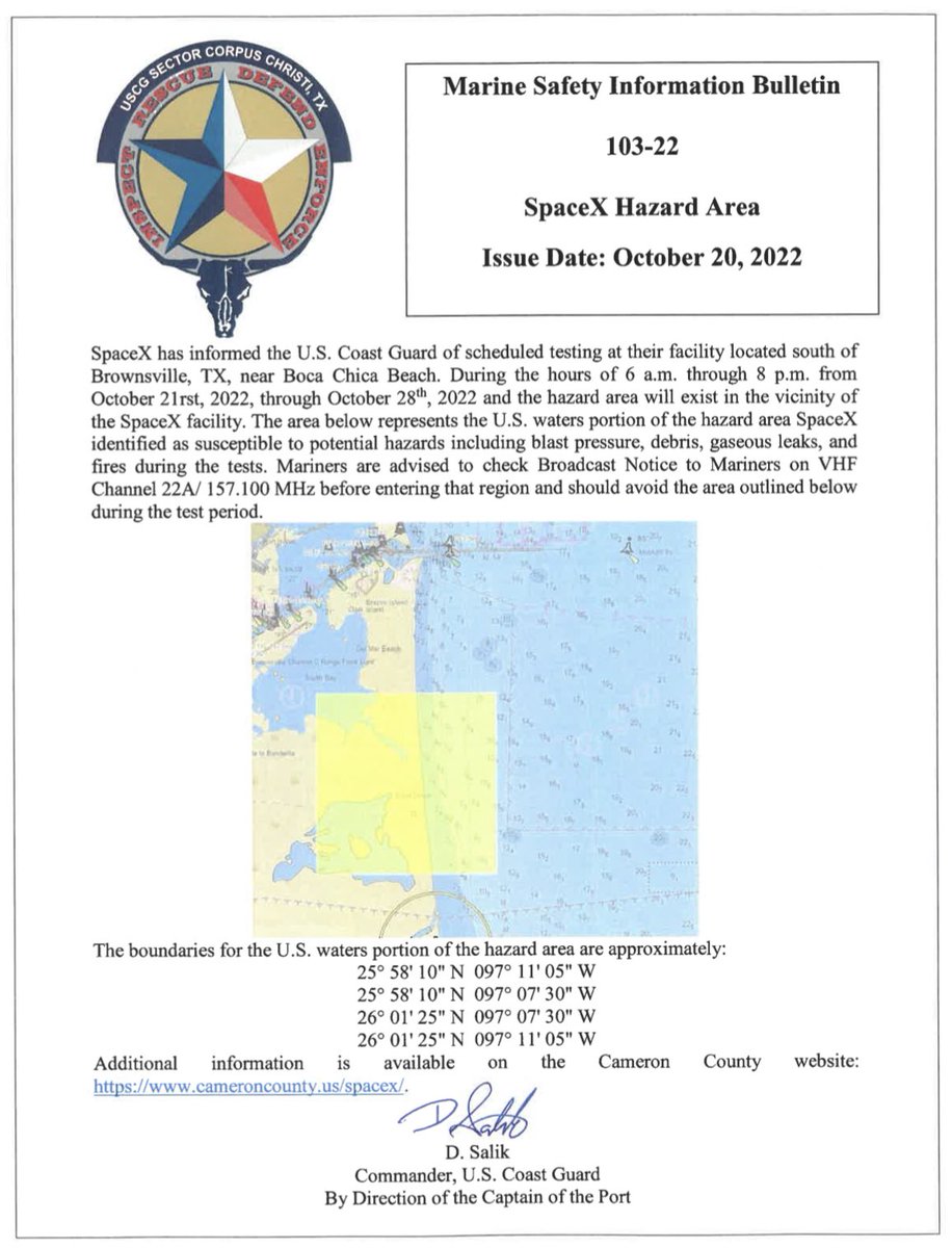 Robert Hunt on Twitter "RT VisitBocaChica It’s about to get hot in
