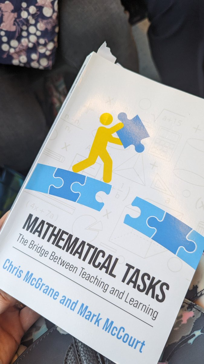 Mrs_Aylett's tweet photo. Some serious food for thought. I've not been inspired to read books that I've bought but so glad, with a long tube journey to today's @PearsonEdexcel @EmporiumMaths CPD, I decided to pick up this book by @ChrisMcGrane84 @EmathsUK. Lots of bookmarks in the future of this book! https://t.co/gA2IZms2ha