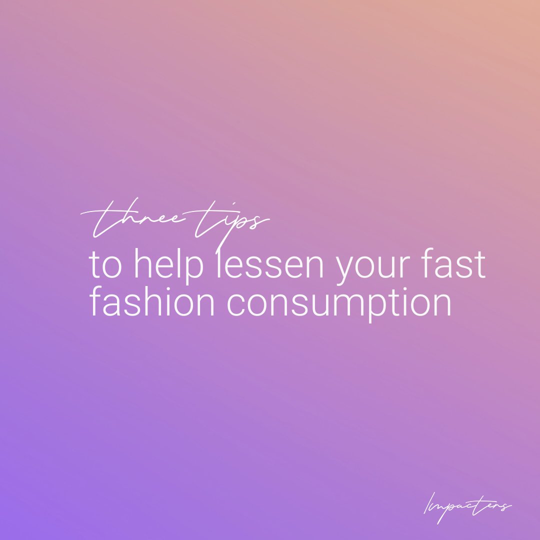 forimpacters's tweet photo. Whether you're conscious of your impact on the planet or just want to save money, swipe for a few of our tips to help your along your slow fashion journey! 💟 #SustainableLiving https://t.co/qx9f88zngh