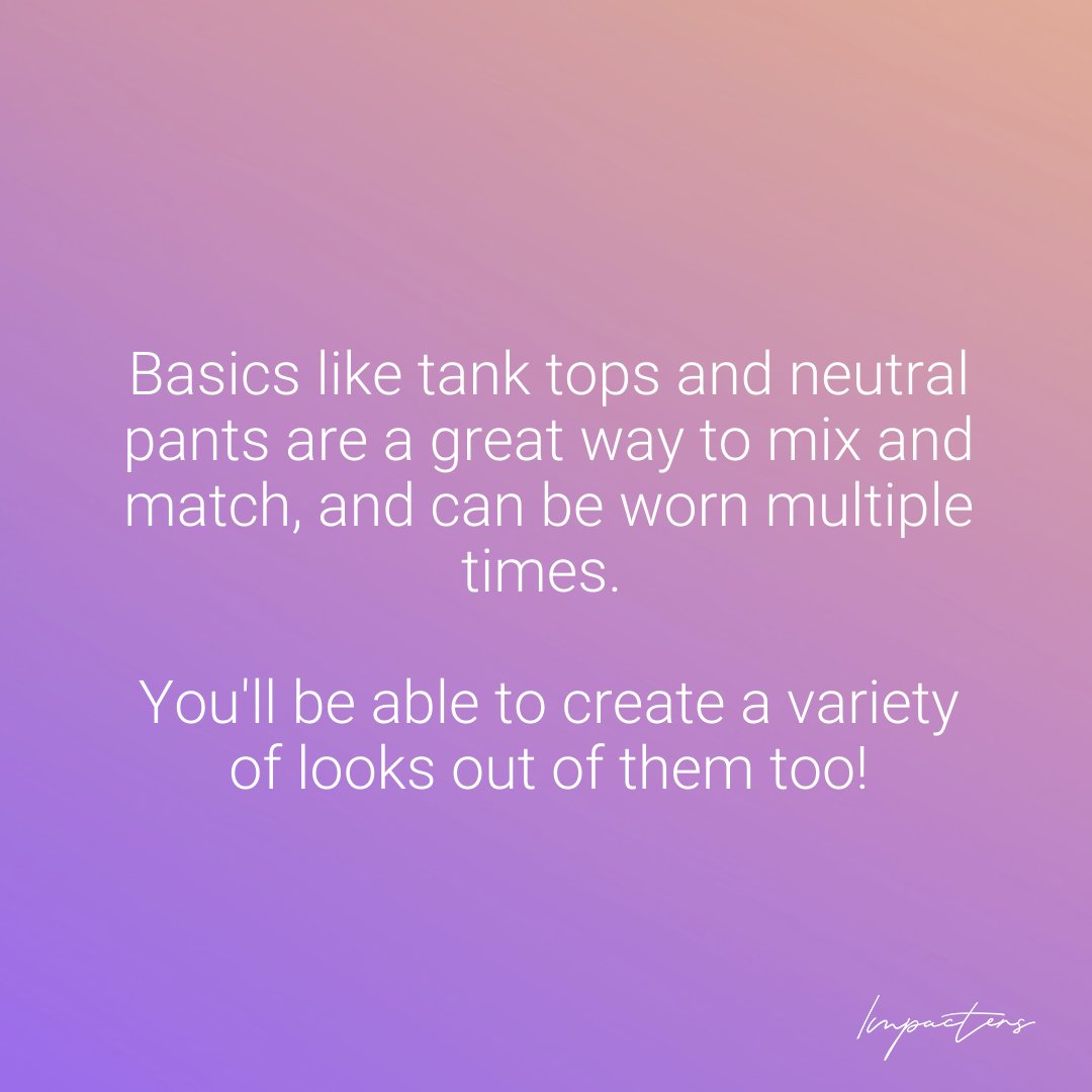 forimpacters's tweet photo. Whether you're conscious of your impact on the planet or just want to save money, swipe for a few of our tips to help your along your slow fashion journey! 💟 #SustainableLiving https://t.co/qx9f88zngh