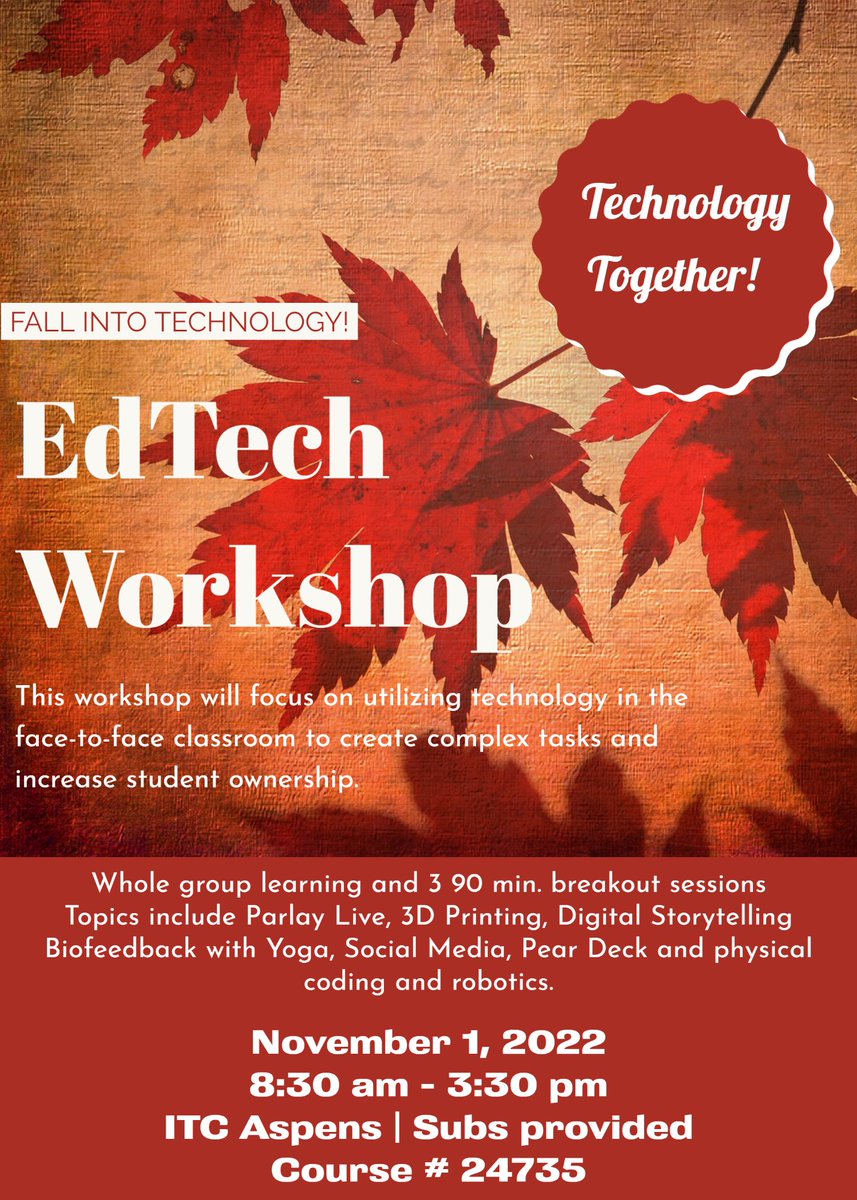 Professional Learning: EdTech tweet media