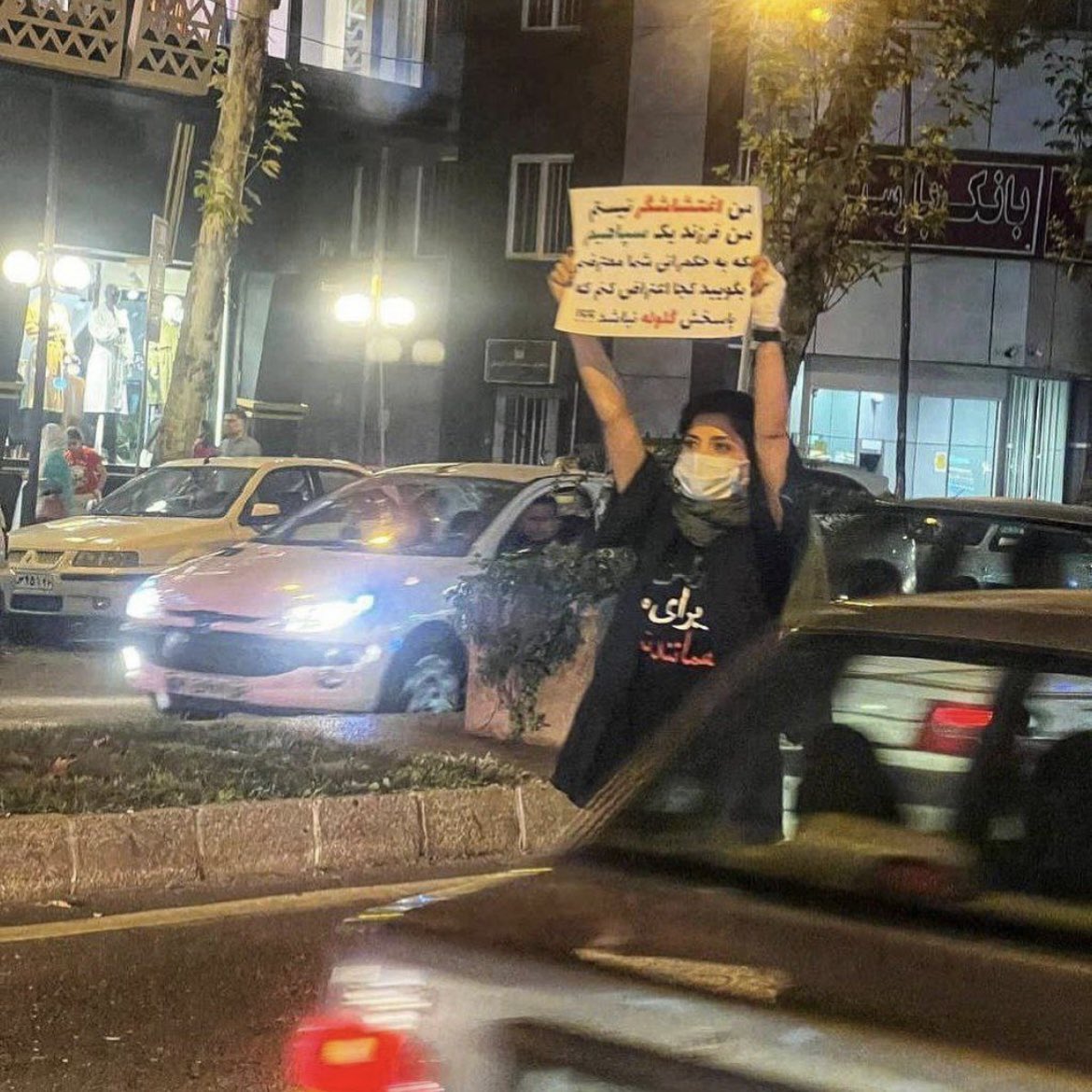 aMiRKAblr's tweet photo. @MARD200000 جناب دو زیست یعنی میفرمایید امثال شما ادم حسابی تر از دانشجویان و وکلا و استاد دانشگاه و ... هستید

یعنی فکر میکنی اون مردمی ک در کف خیابانند گرفتاری ندارند

بله دلبندم اونها جسارت اینو دارند ک یکبار برای همیشه عاملان بحرانها رو به زباله دان تاریخ پیوست بزنند

#مهساامینی https://t.co/qSHaqVZSJZ