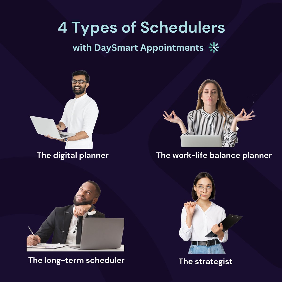 DaysmartAppts's tweet photo. Ditch the paper planner and join the club. Discover the appointment software designed to help you reach your scheduling goals! 🎯

Visit our website to explore the full solution: https://t.co/gxmkNIxArW https://t.co/iPBOROkioW