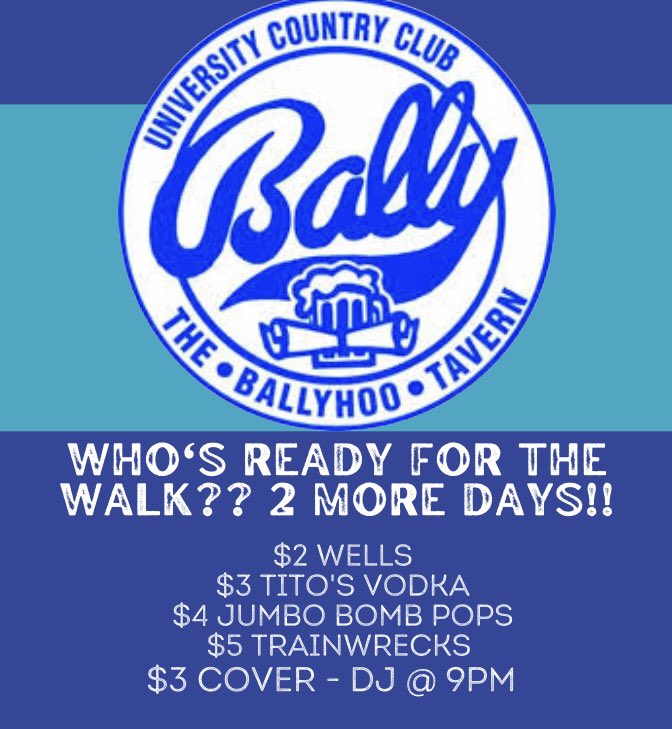 BallyHooTavern's tweet photo. 2 more days till the Walk! Who's excited!! 🍻🚶‍♂️🚶‍♀️ https://t.co/gN7VXhvIpZ