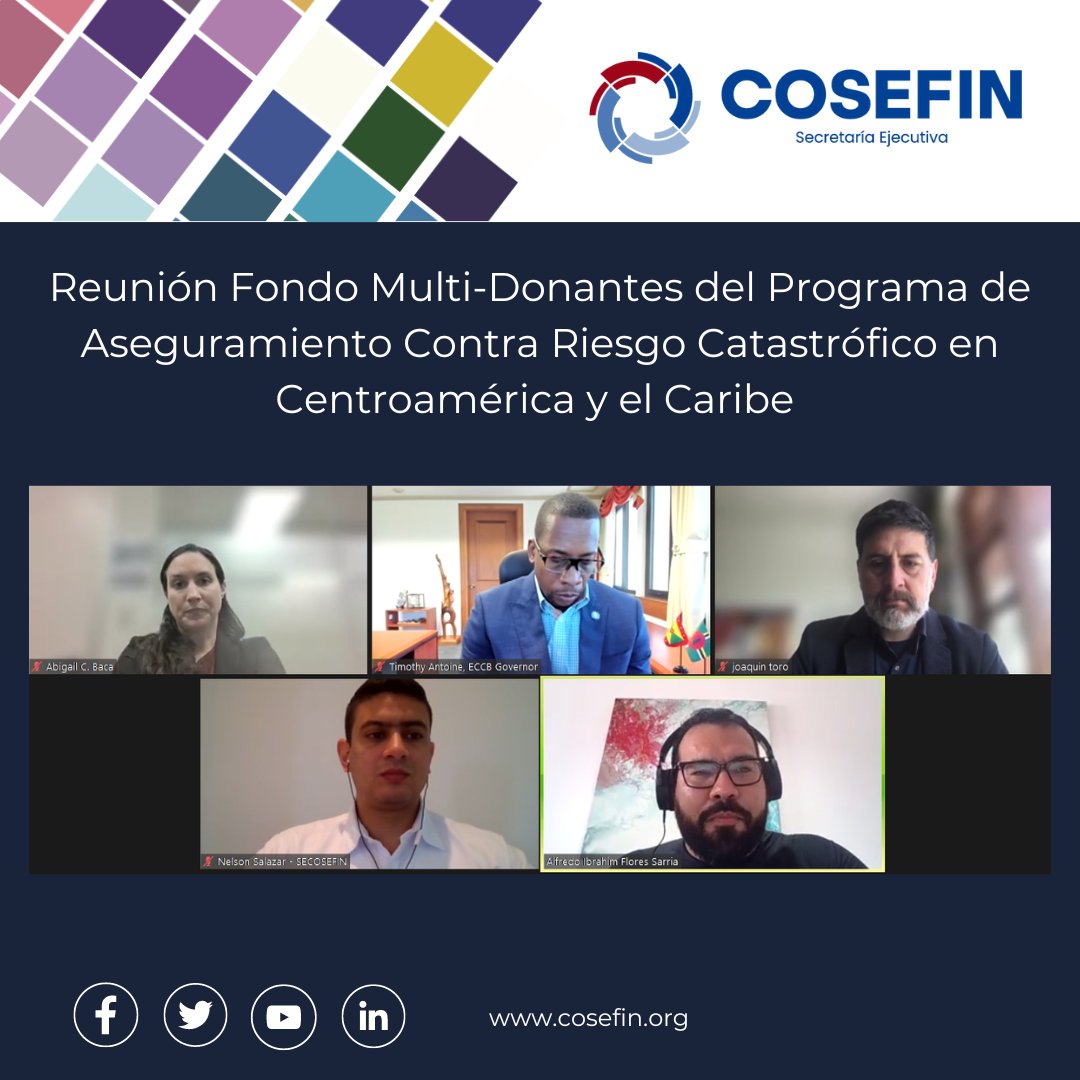 SECOSEFIN's tweet photo. #ReuniónMDTF👉Nuestro @sec_cosefin conversa sobre las actividades regionales y la relevancia de los productos del #CCRIFSPC para la sostenibilidad regional en los países del COSEFIN 🇬🇹🇸🇻🇭🇳🇳🇮🇨🇷🇵🇦🇩🇴 https://t.co/6v66hIt2Y2