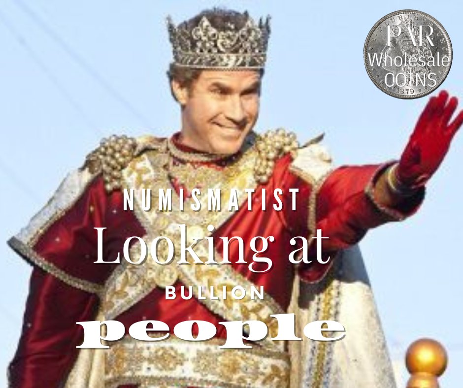This meme says it all...#numismatic 
#rarity #morgansilverdollar #Silver 
#gold