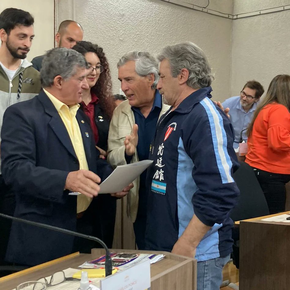 📍Sesión Ordinaria 31/2022.
Presentamos un proyecto de Homenaje al Sensei Juan Carlos Frank, 8° Dan Kyoshi, por 
su trayectoria y enorme aporte a la práctica del Arte 
Marcial KARATE DO SHORINRYU KYUDOKAN, dentro de la ciudad de 
San Luis.🥋
