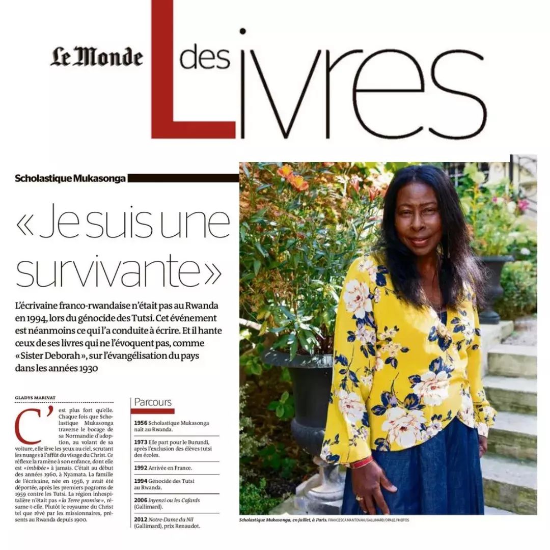 Scholastique Mukasonga tweet media