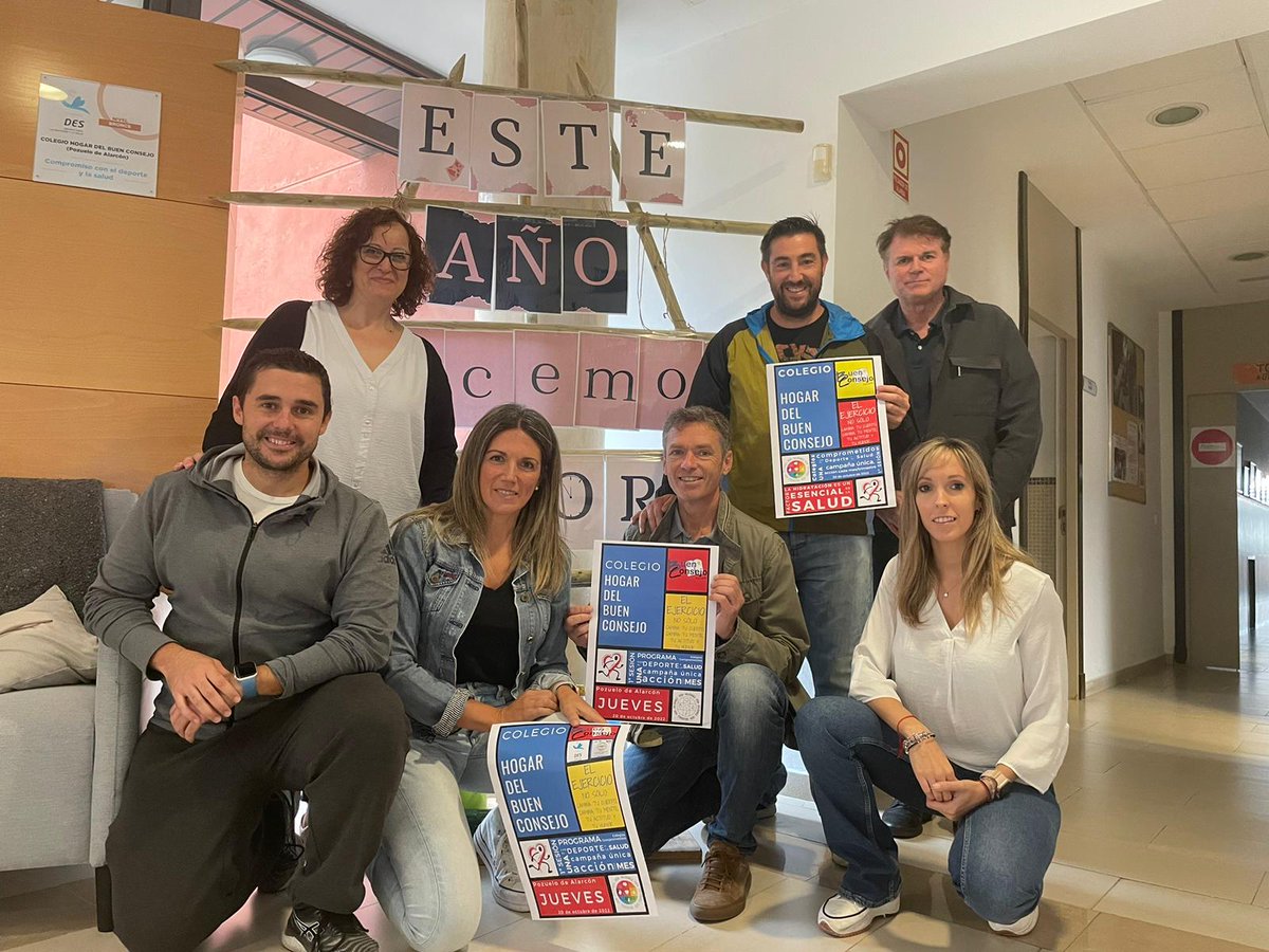 educacondeporte's tweet photo. Los colegios comprometidos con la educación y la salud de Madrid celebran una sesión formativa conjunta en el @CbcPozuelo. https://t.co/uiszh312qI