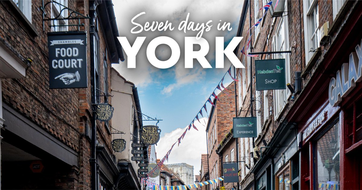 Did you receive this week's 7 Days in York email? For hand-picked news on what's taking place over the next week in York sent directly to your inbox, make sure you're subscribed! 📧 Read this week's 7 Days here: loom.ly/jBDwv9Q Subscribe here: loom.ly/-ZeAm5E