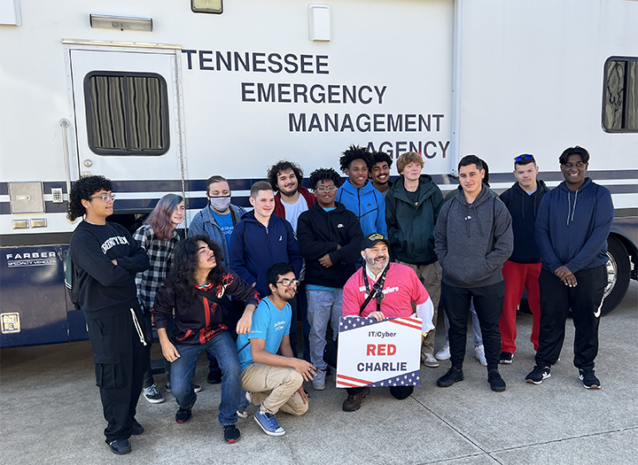 Approx 600 RCS high school students are participating in the #AmericanHero expo today at the National Guard Armory in Smyrna. The students are exploring careers in military, law enforcement &amp; emergency management &amp; will participate in a large-scale emergency response activity.