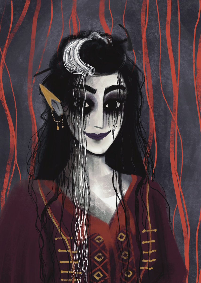 Here’s a Laudna drawing because it’s Thursday 🙏 #criticalrole #criticalrolefanart