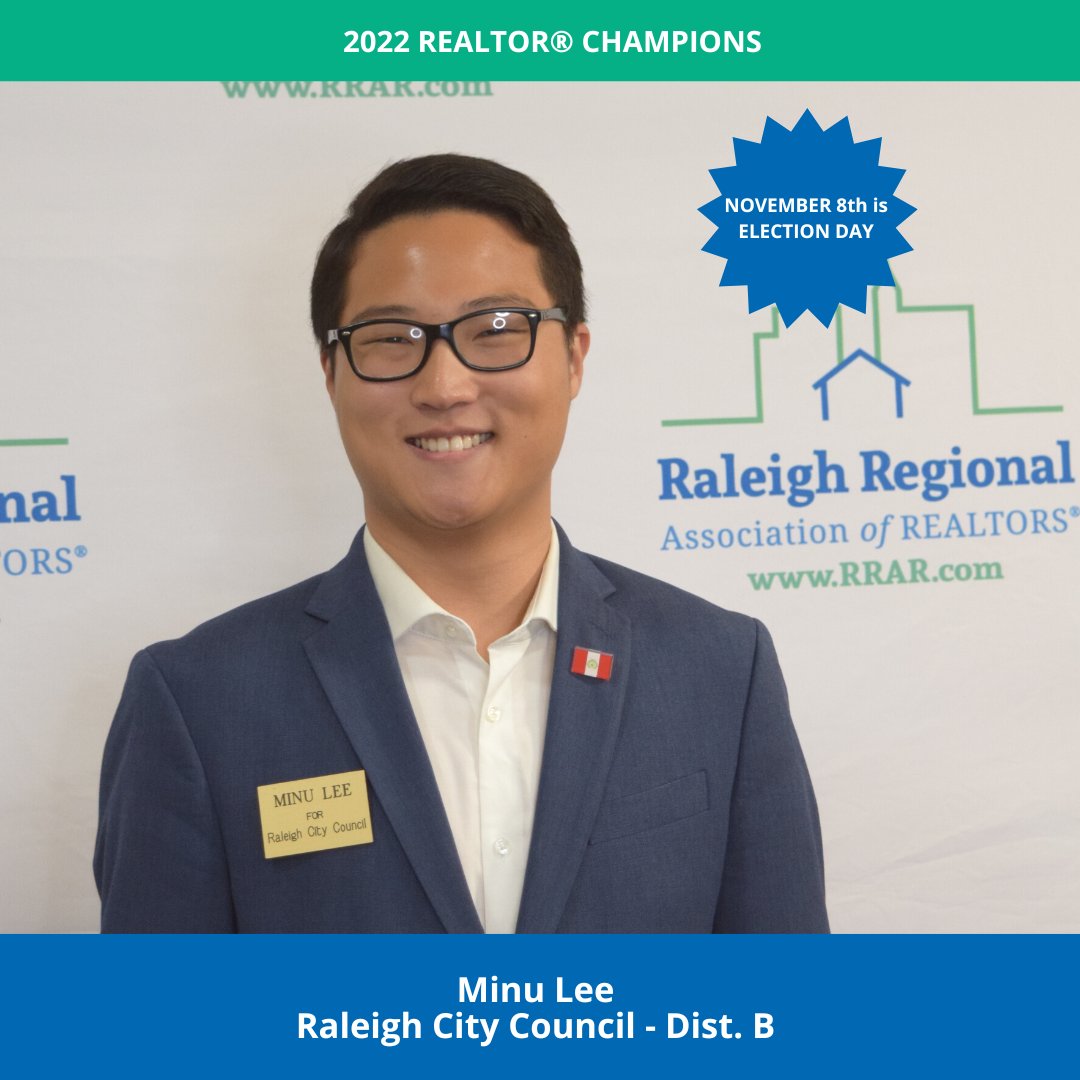 RaleighREALTORS's tweet image. Say hi to #RealtorChampions running for #Raleigh City Council:
Minu Lee, Corey Branch, Jennifer Truman, and David Knight!!

Early voting is Oct 20-Nov 5!
Find polling locations: vt.ncsbe.gov/RegLkup/

#realtorparty #raleighrealtor #trianglerealtor