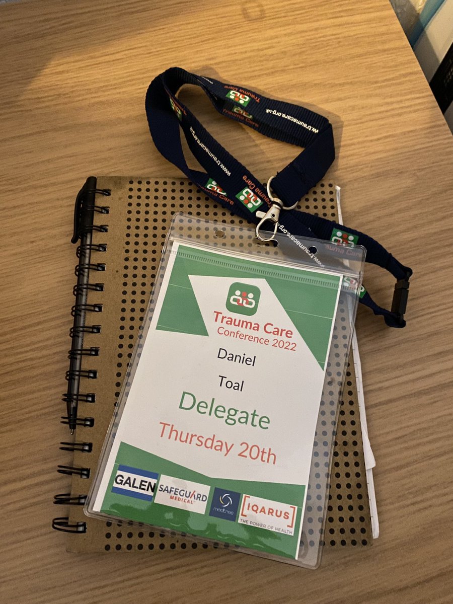 Excellent time at <a href="/TraumaCareUK/">Trauma Care Charity UK</a> conference this week with <a href="/UHBTherapy/">UHB Therapy Services</a> colleagues discussing all things Trauma, the challenges faced within an ever-ageing population and the voids within research in critical care unit rehabilitation <a href="/Becky64168022/">Becky Lamb</a> <a href="/fihowroyd/">Fiona Howroyd</a> #FoodForThought