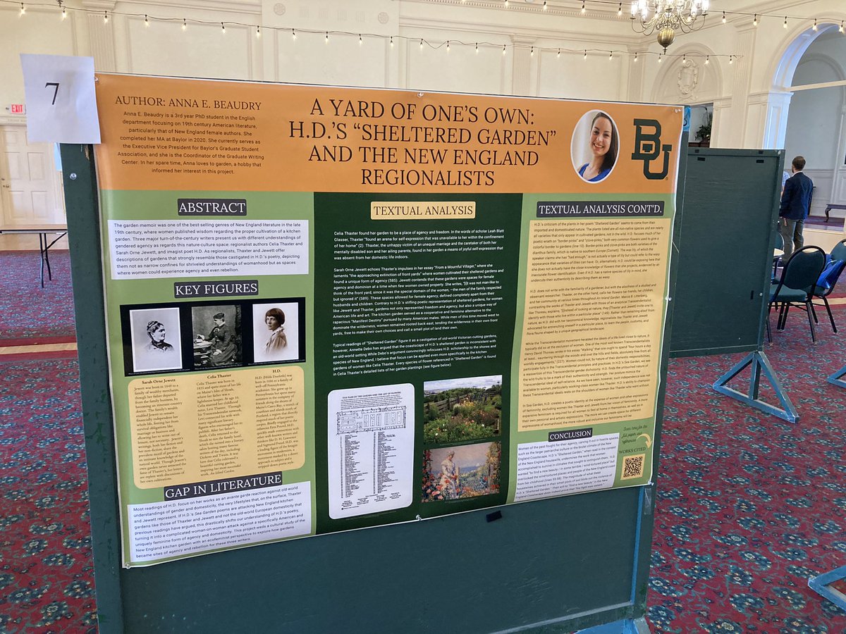 AnnaEBeaudry1's tweet photo. Come voice for my poster!!! 2nd Floor SUB, lunch provided. #graduateresearchshowcase @Baylor_GSA https://t.co/MHMpIT5ucZ