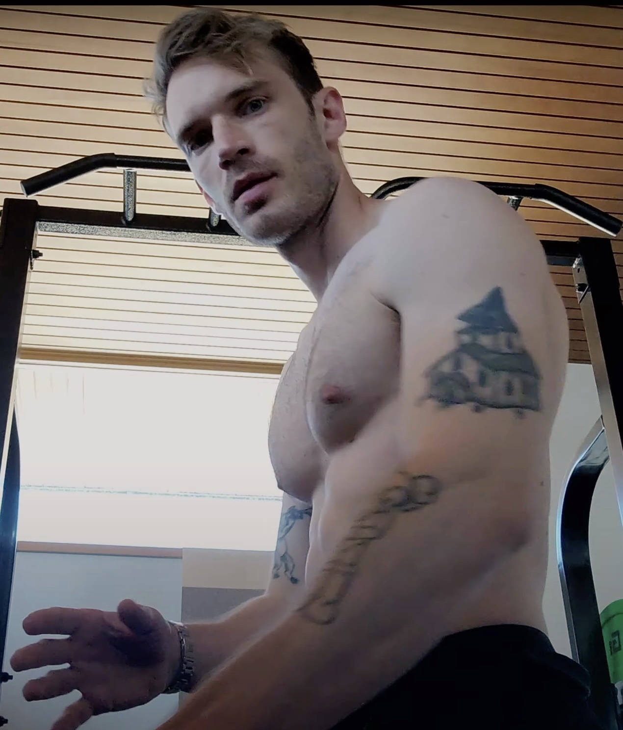 twitch himbos on X: Still not over Pewdiepie having the best gigachad  glowup ive ever seen. I hope he shows off his body more this summer.   / X