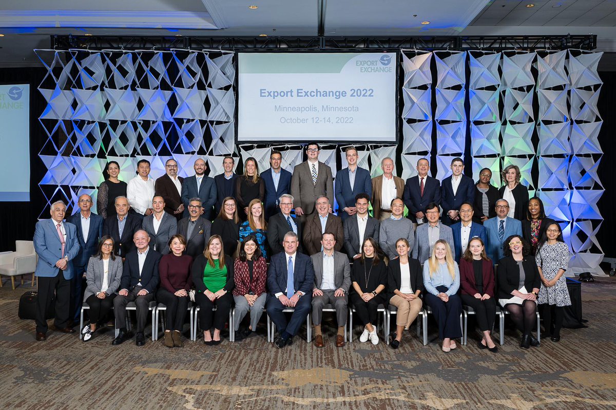 usgrainscouncil's tweet photo. #ThrowbackThursday: Last week our staff from across the globe gathered in MN to host #ExEx22! 👏Three cheers to all the hard work it took to put this event together and thank you 🙏to our amazing partners who helped make the conference and all of the #trade team visits happen. https://t.co/Yrzp6COVjR