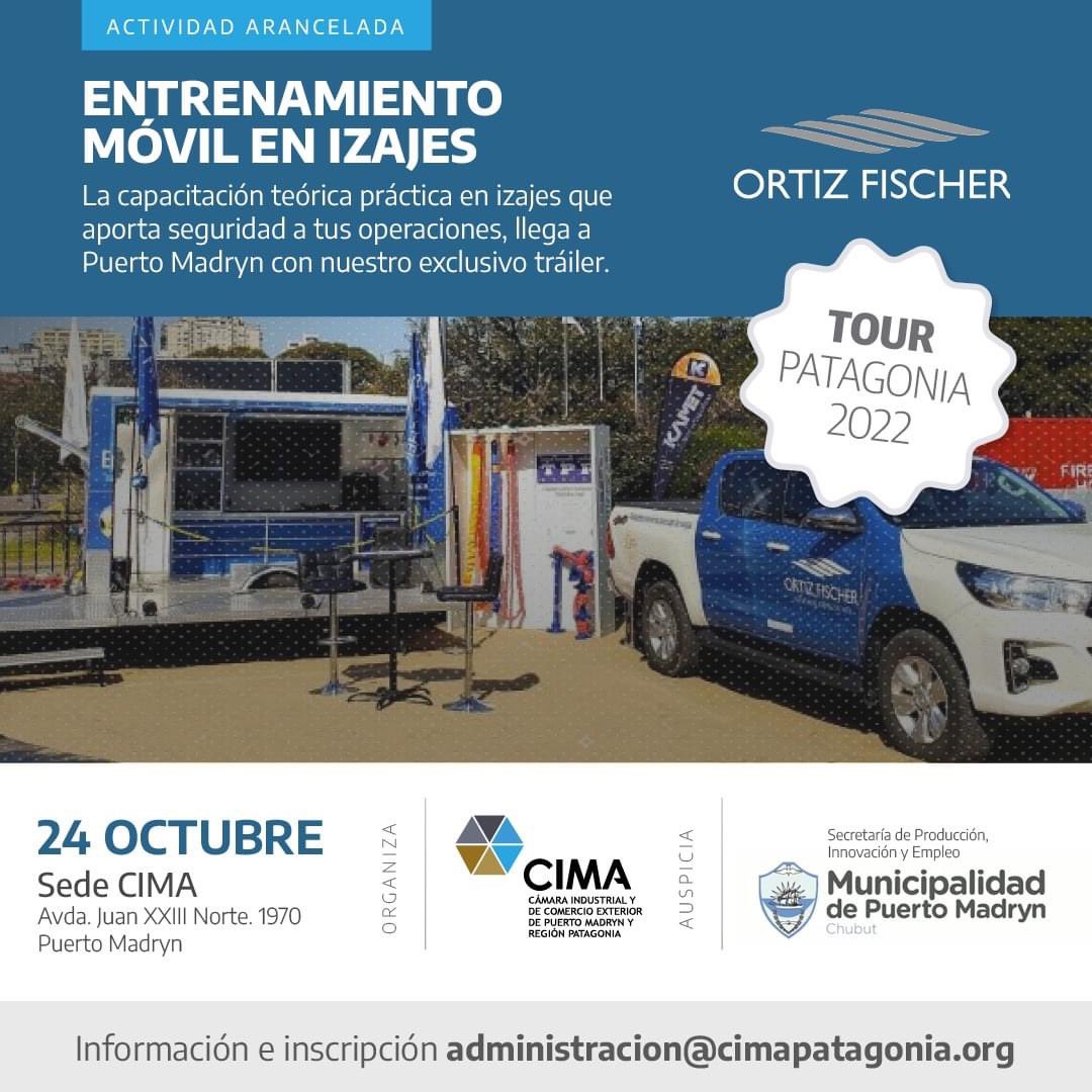 Actividad arancelada. Inscripciones: administracion@cimapatagonia.org