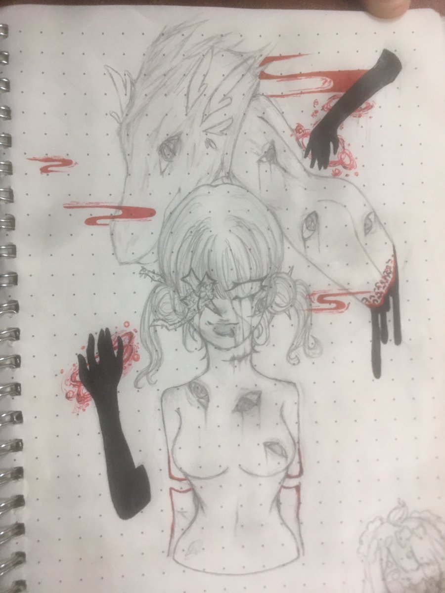 QiQuynh's tweet photo. @@
#sketchbook #thegirl #eyes #dragon https://t.co/yx1Ge2FqVM