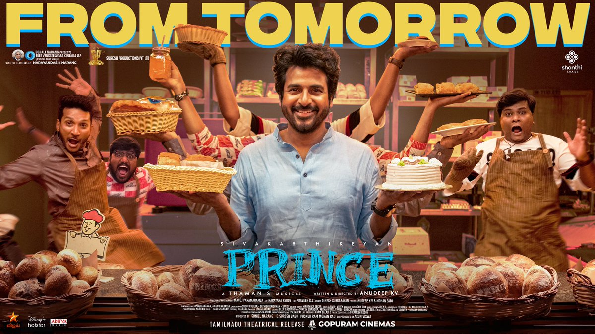 AnjanaRasigai's tweet photo. #PrinceFromTomorrow
#Prince நாளை முதல் 🔥😍
  10th, 12th Results varra night Annaiki oru Feel Irukumea Apdi Irukku....
Thookamea varadhu...

@Siva_Kartikeyan Anna Hatric Adikiro😎

Excitement, nervous yella mix aagi irukku,
#PrinceDiwali https://t.co/djv5K7N6uc