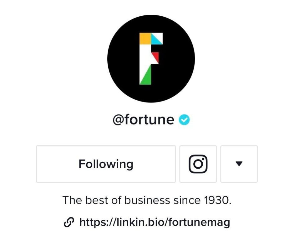 Yes, we are just now launching on TikTok. 

We’re 92 years old, leave us alone.👇tiktok.com/@fortune