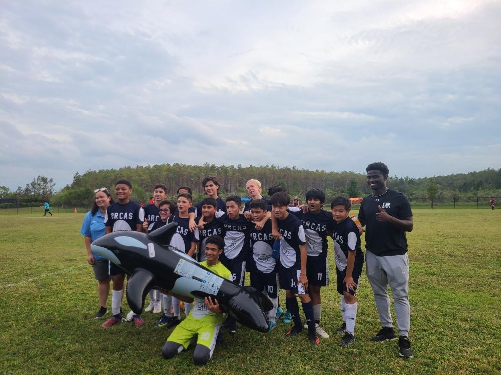 Our Lynx campus Orcas soccer team has progressed to the championship game which is TODAY, Oct, 20th at 5:00 pm at Goldenrod field. 
Thank you to the team, parents/guardians, Coach Luwara and Coach Leard for working so hard to make it this far. Best of luck tonight ⚽️ #GoOrcas