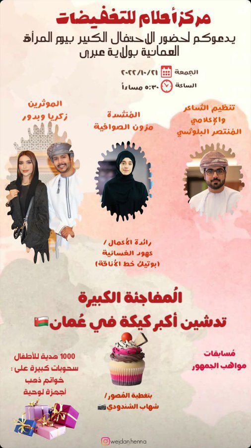 كم كان في حجم آخر أكبر كيكة عشان نقارن؟
