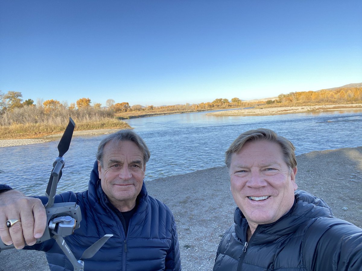 Dateline fans always ask “Who takes those incredible pictures for your stories?” Meet the legendary NBC cameraman Paul Thiriot. Grateful for his talents on a beautiful day in Montana #Dateline
