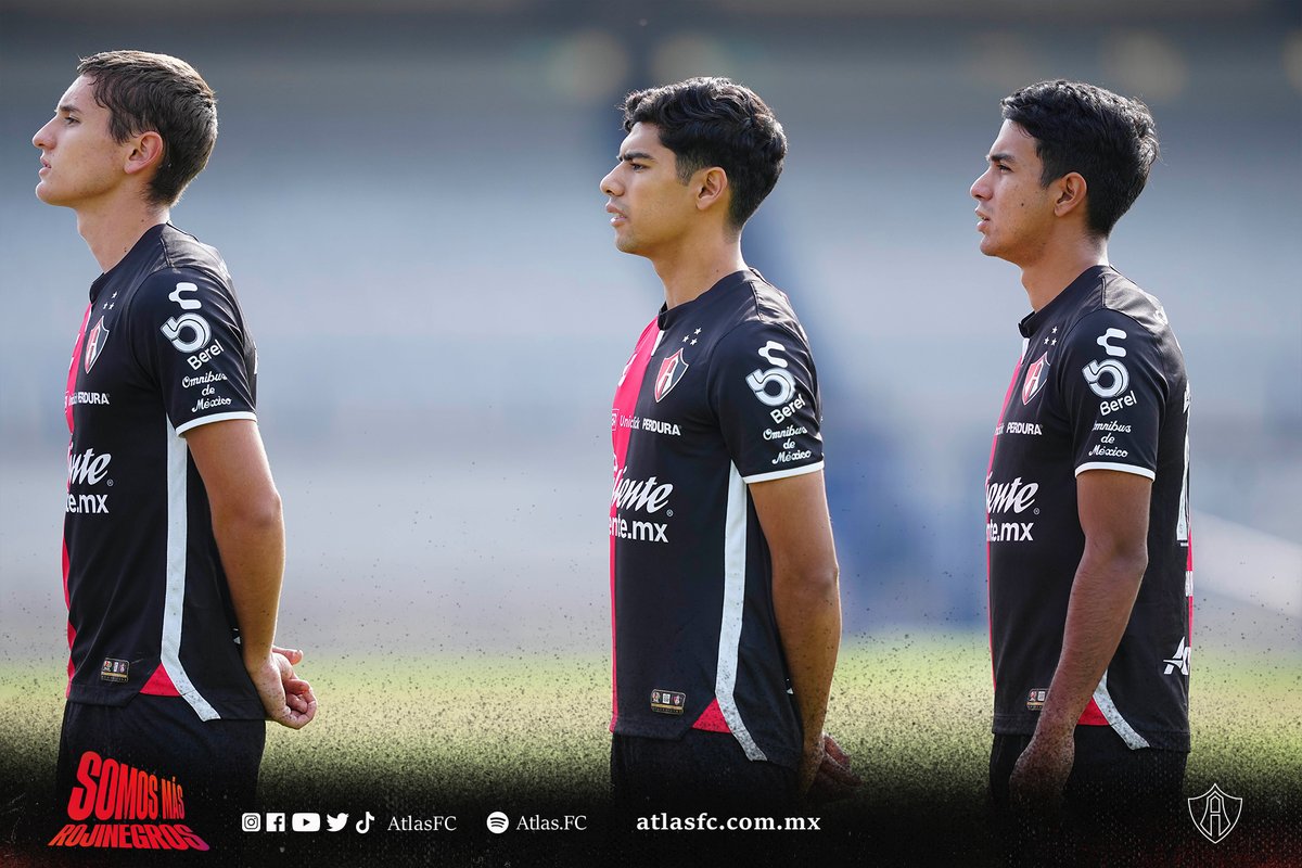 #Sub20 45' l Pumas 3-0 Atlas FC ¡VAMOS, MUCHACHOS! #SomosMásRojinegros