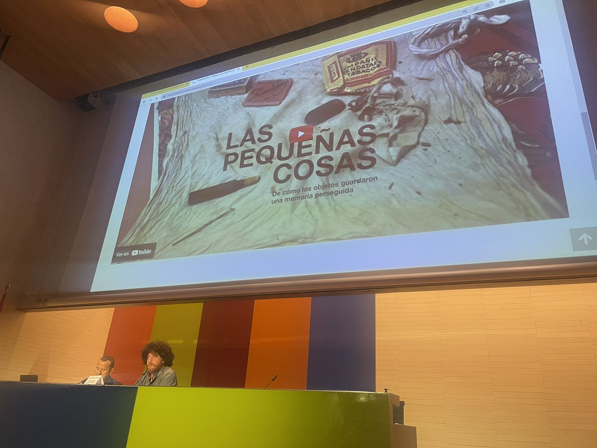 <a href="/JMAndres1981/">Jorge Moreno Andrés</a> en #CIEP5 nos presenta “Mapas de memoria” y la exposición “Las pequeñas cosas”. Magnífico proyecto y libro “El duelo revelado”…