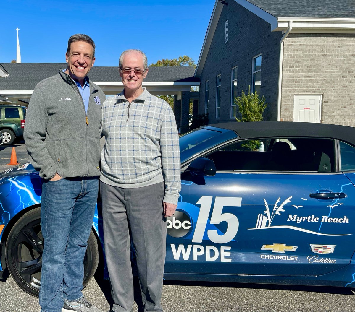 EdPiotrowski's tweet photo. Busy but very fun morning with two driveby birthday celebrations and a station tour!
1.  Pastor John Kirby - Forestbrook Baptist Church
2. Patricia Kistler - Carolina Forest
Happy birthday John and Patricia!
3. 4th graders from Green Sea Floyds Elementary. 
Nice to see you all! https://t.co/CyfCrZSGXU
