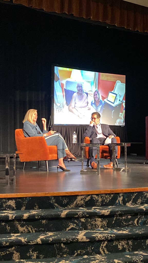 ScottThielman's tweet photo. Learning about the career path of the CEO of Outset Medical. Their Tablo system offers dialysis at home. It takes the right people to foster innovation.  #DTWest2022 #PCS_News https://t.co/hgzzlPDgmM